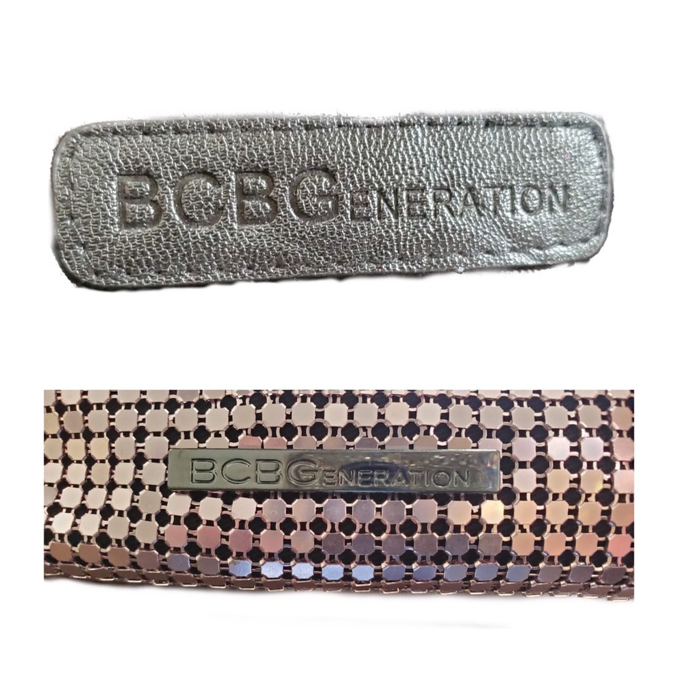 EUC BCBGeneration Pink sequin clutch - Picture 4 of 5